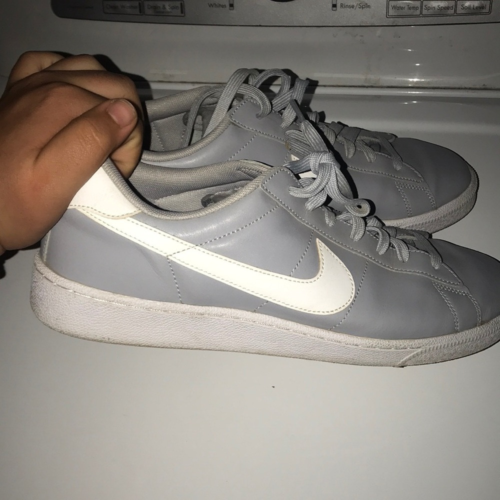 Nike shoes. Don’t really know the brand.